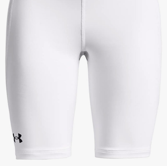 Under Armour Softball  Padded Slider Shorts Size YM Color White - Picture 10 of 12